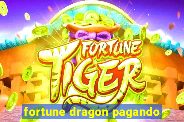 fortune dragon pagando