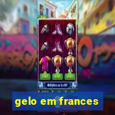 gelo em frances