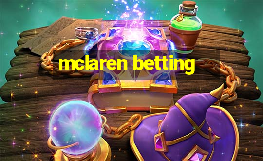 mclaren betting