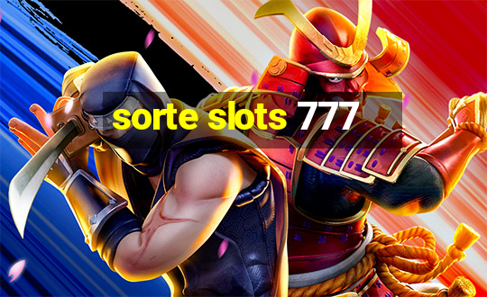 sorte slots 777