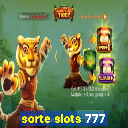 sorte slots 777