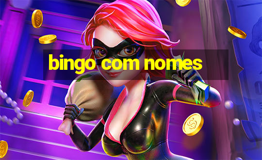 bingo com nomes