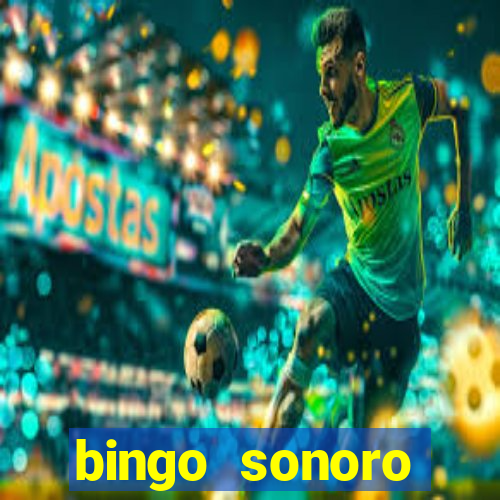 bingo sonoro educa??o infantil