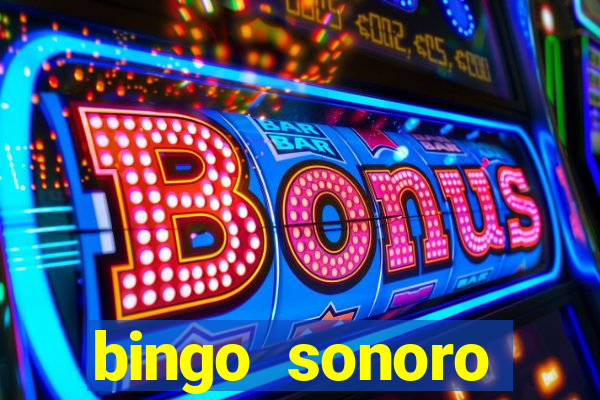 bingo sonoro educa??o infantil