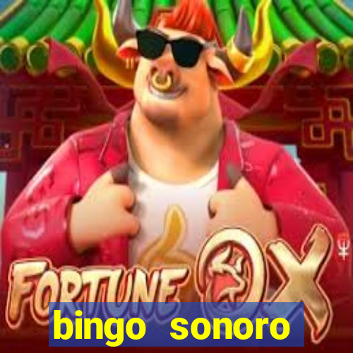 bingo sonoro educa??o infantil