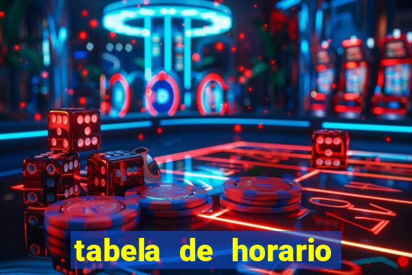 tabela de horario fortune tiger