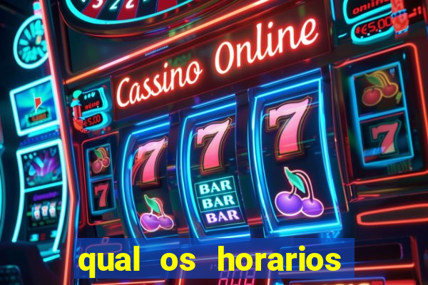 qual os horarios que o fortune tiger paga