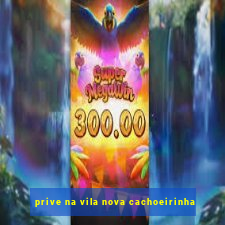 prive na vila nova cachoeirinha