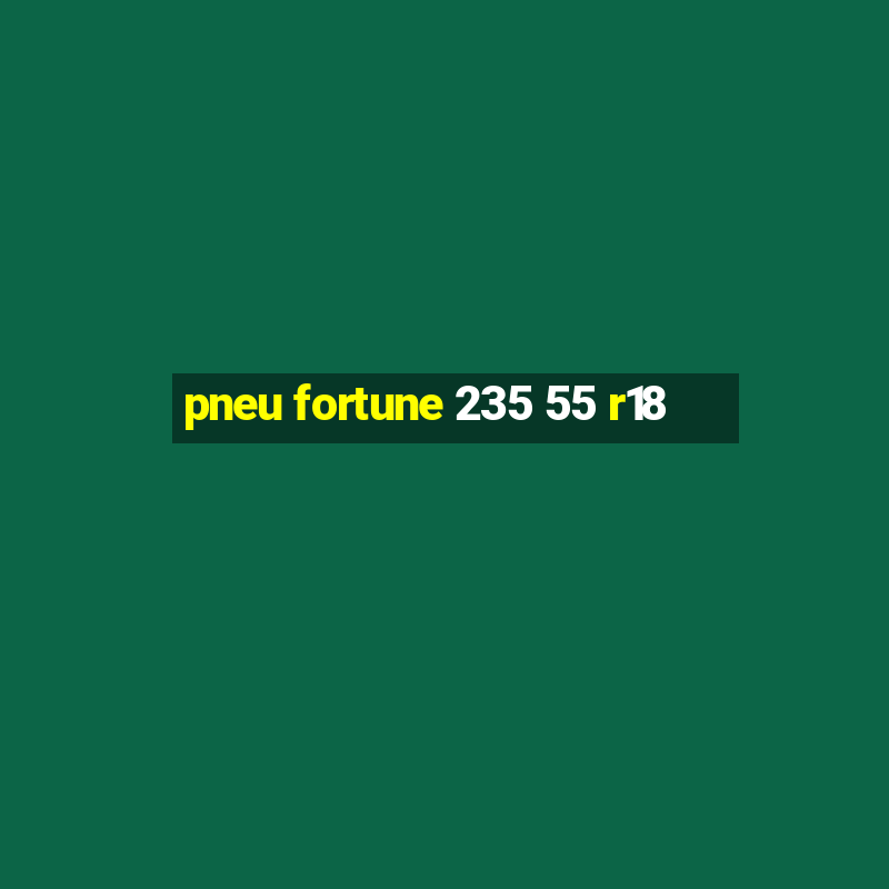 pneu fortune 235 55 r18