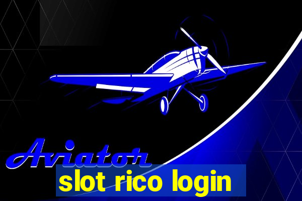 slot rico login