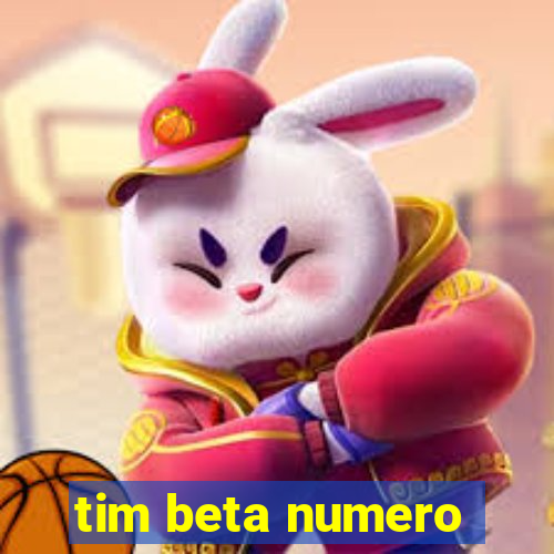 tim beta numero