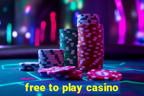 free to play casino