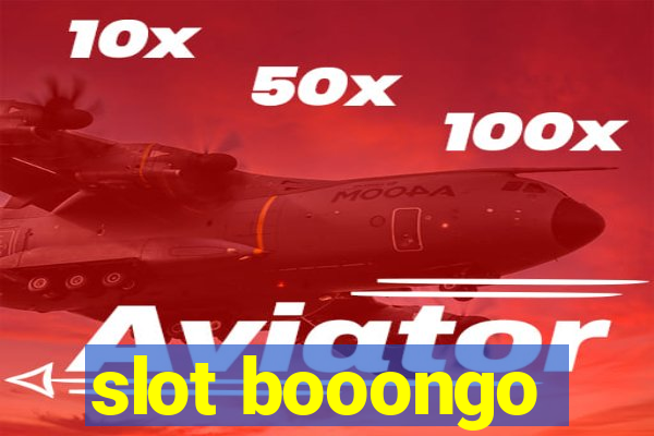 slot booongo