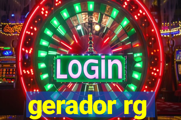 gerador rg