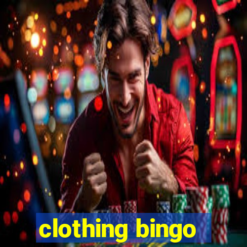 clothing bingo