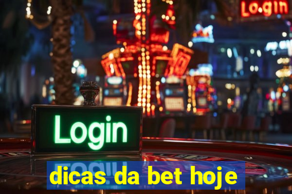 dicas da bet hoje