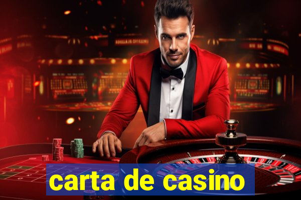 carta de casino