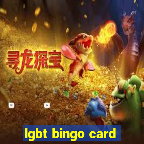 lgbt bingo card