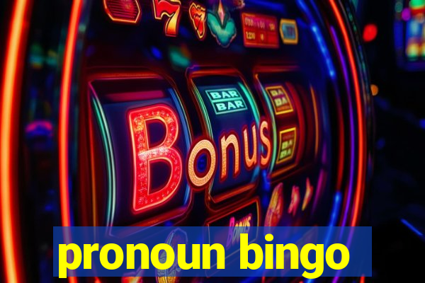 pronoun bingo