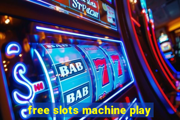 free slots machine play