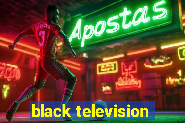 black television