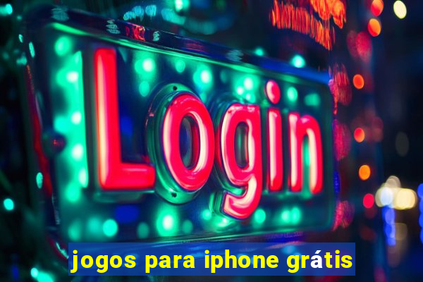 jogos para iphone grátis