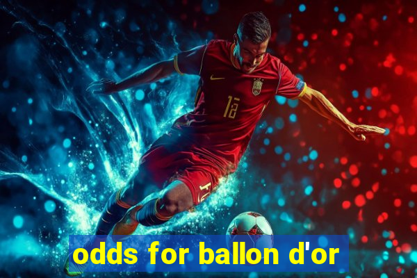 odds for ballon d'or