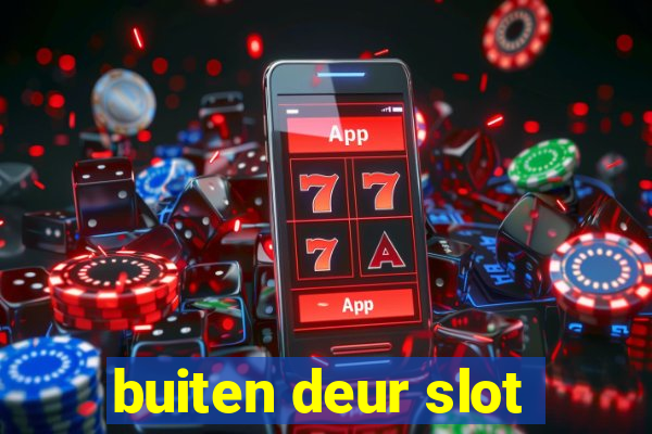 buiten deur slot