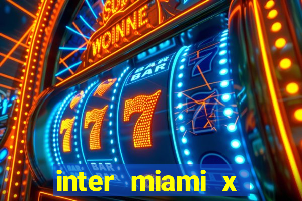 inter miami x cincinnati palpite