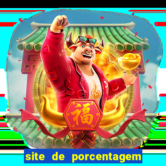 site de porcentagem dos slots