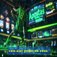 raio slot poder de zeus