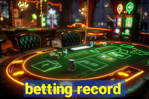 betting record