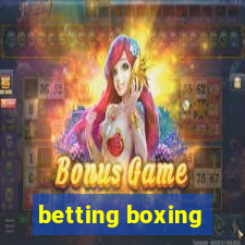 betting boxing