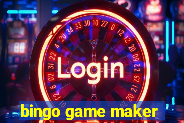 bingo game maker