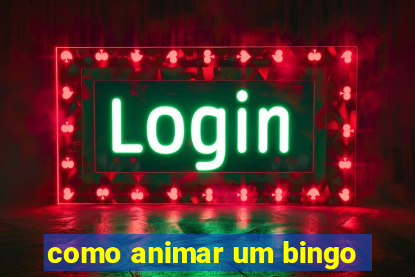 como animar um bingo