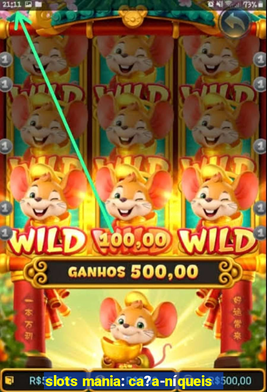 slots mania: ca?a-níqueis