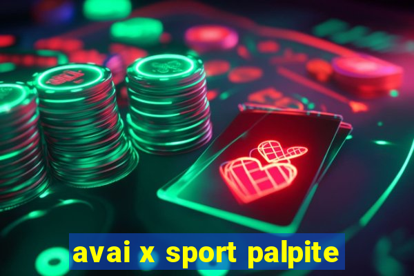 avai x sport palpite