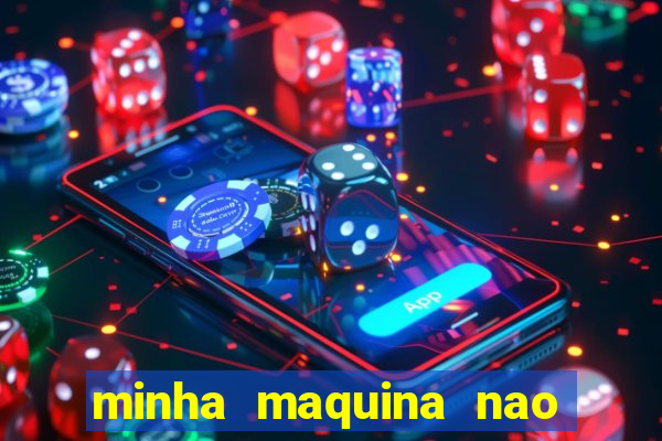 minha maquina nao quer jogar água fora