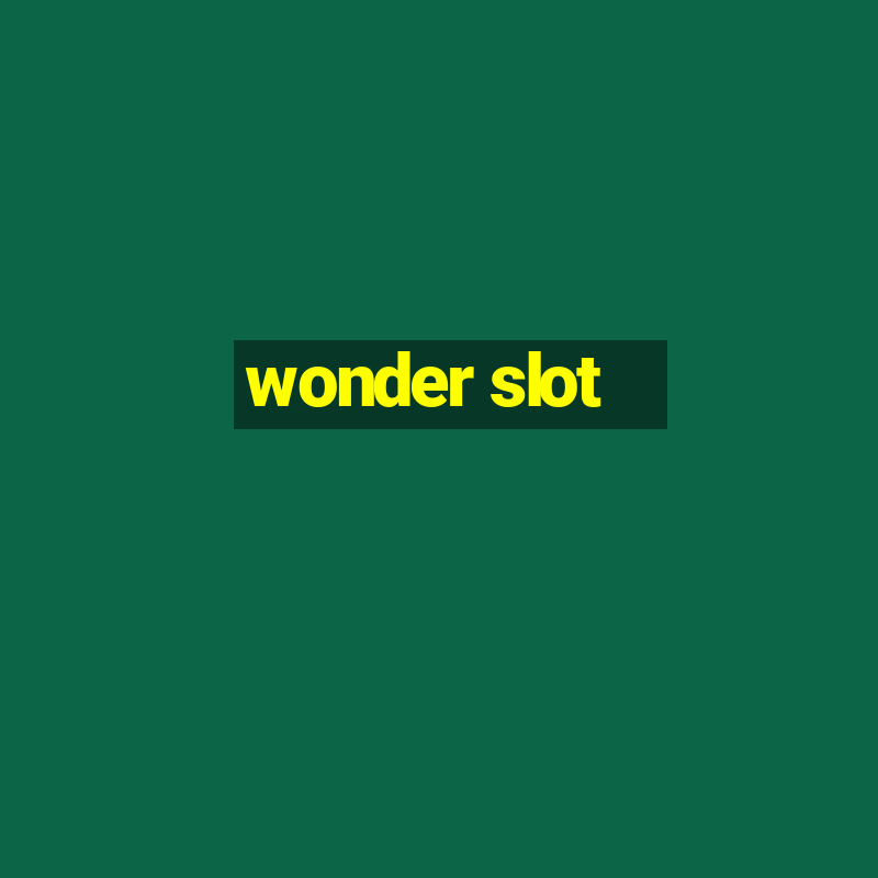 wonder slot