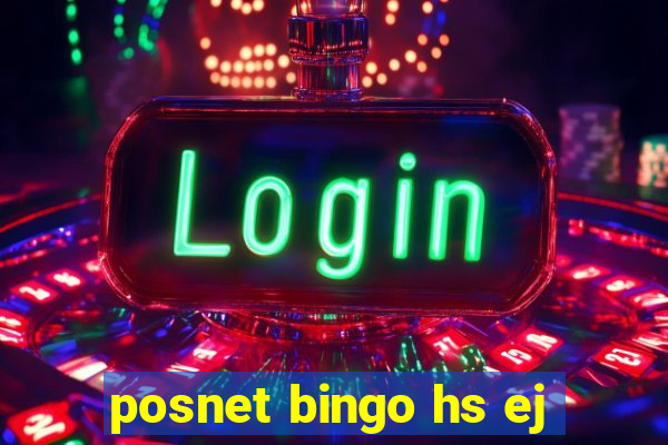 posnet bingo hs ej