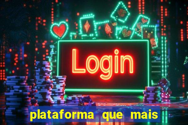 plataforma que mais paga no jogo do tigre