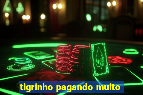 tigrinho pagando muito