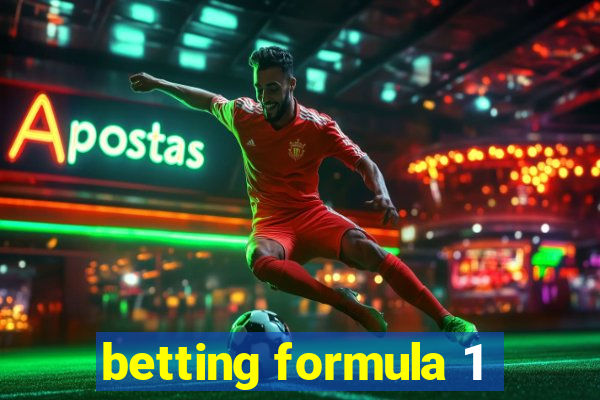 betting formula 1