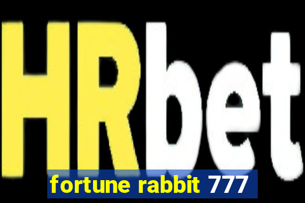 fortune rabbit 777