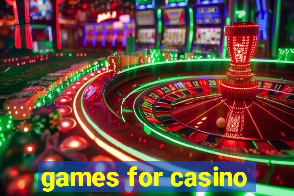 games for casino