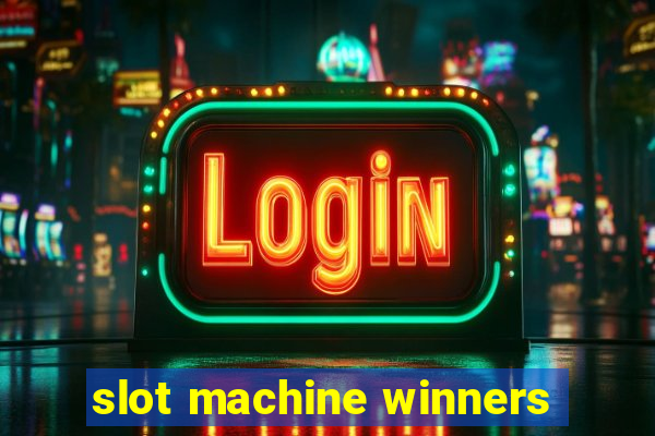 slot machine winners