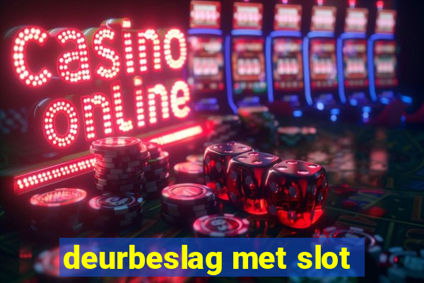 deurbeslag met slot