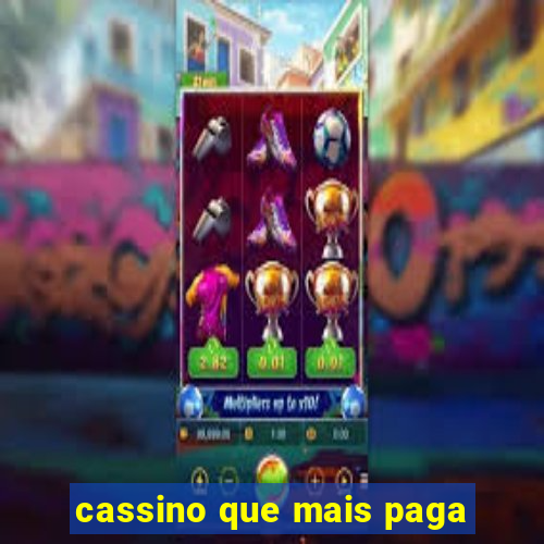 cassino que mais paga