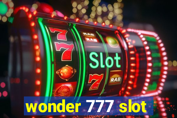 wonder 777 slot