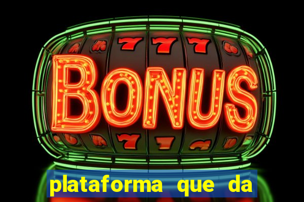 plataforma que da para depositar 1 real